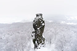 Doggenturm im Schnee