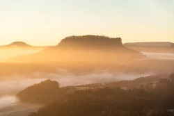 Wintersonne an der Bastei