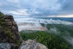 Tagesanbruch auf dem Lilienstein