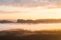 Morgenstimmung auf dem Kohlbornstein