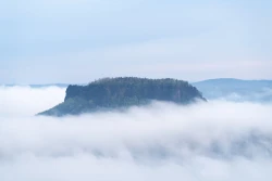 Blick Zum Lilienstein